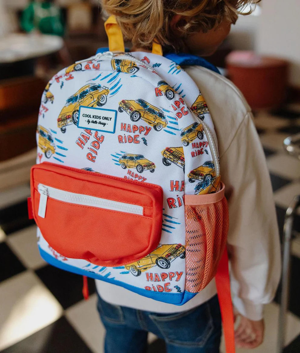 Zaino Bambino Hello Hossy Happy Ride – Zaino Asilo e Scuola in Poliestere Riciclato