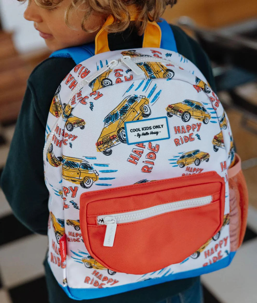 Zaino Bambino Hello Hossy Happy Ride – Zaino Asilo e Scuola in Poliestere Riciclato