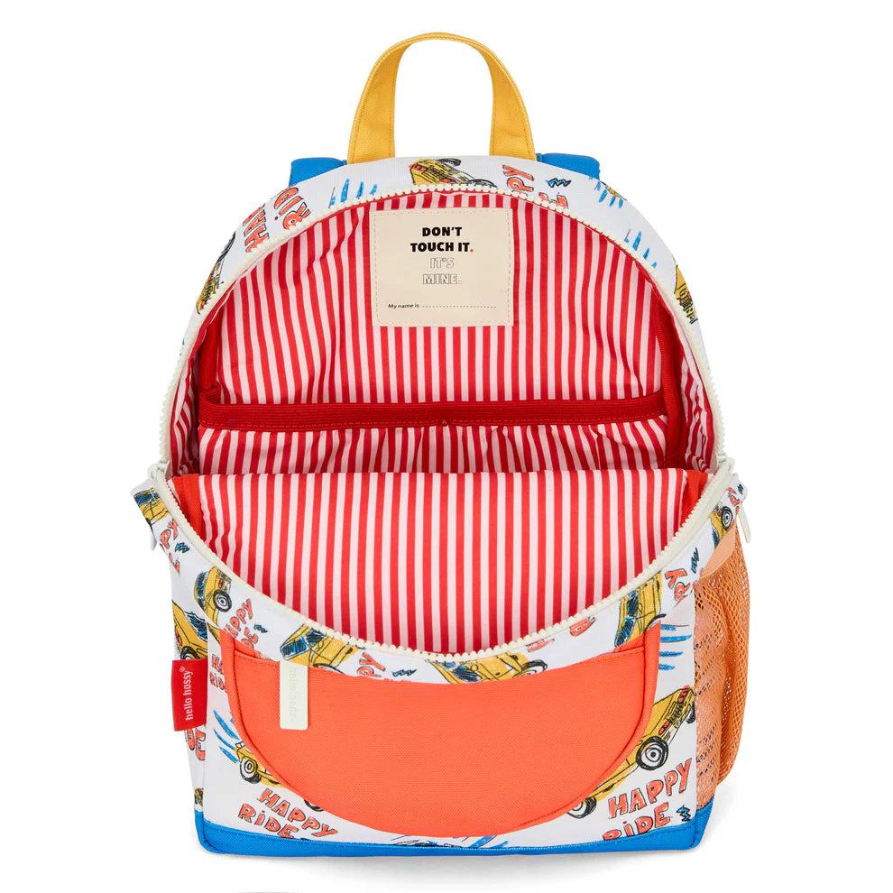 Zaino Bambino Hello Hossy Happy Ride – Zaino Asilo e Scuola in Poliestere Riciclato