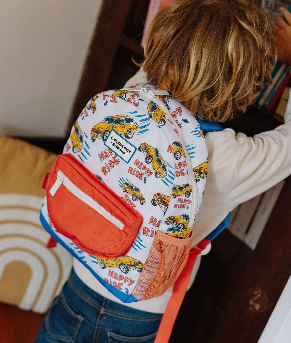 Zaino Bambino Hello Hossy Happy Ride – Zaino Asilo e Scuola in Poliestere Riciclato
