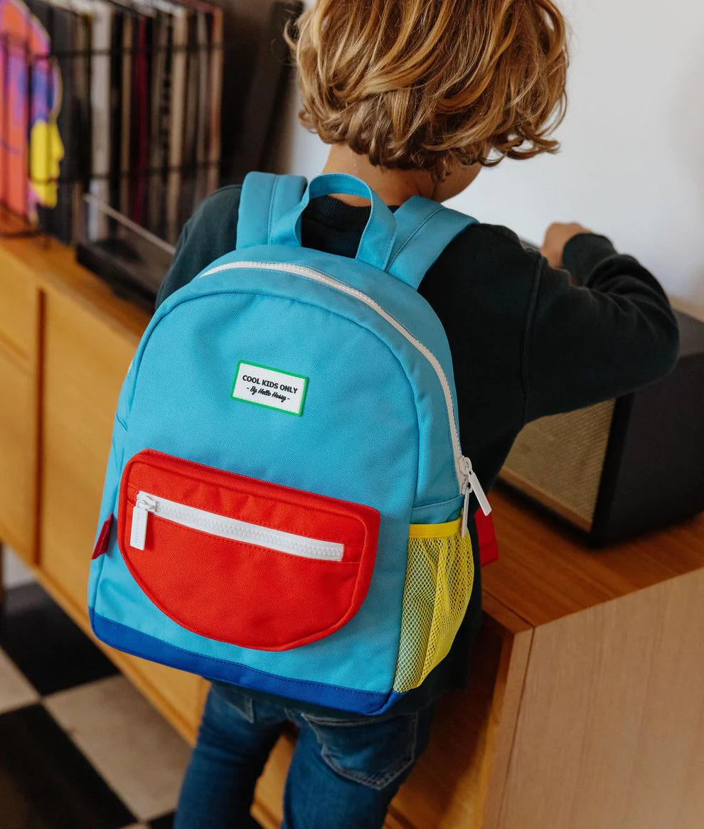 Zaino Hello Hossy Sky Pop – 2 Misure (2–5 anni e 6+ anni)