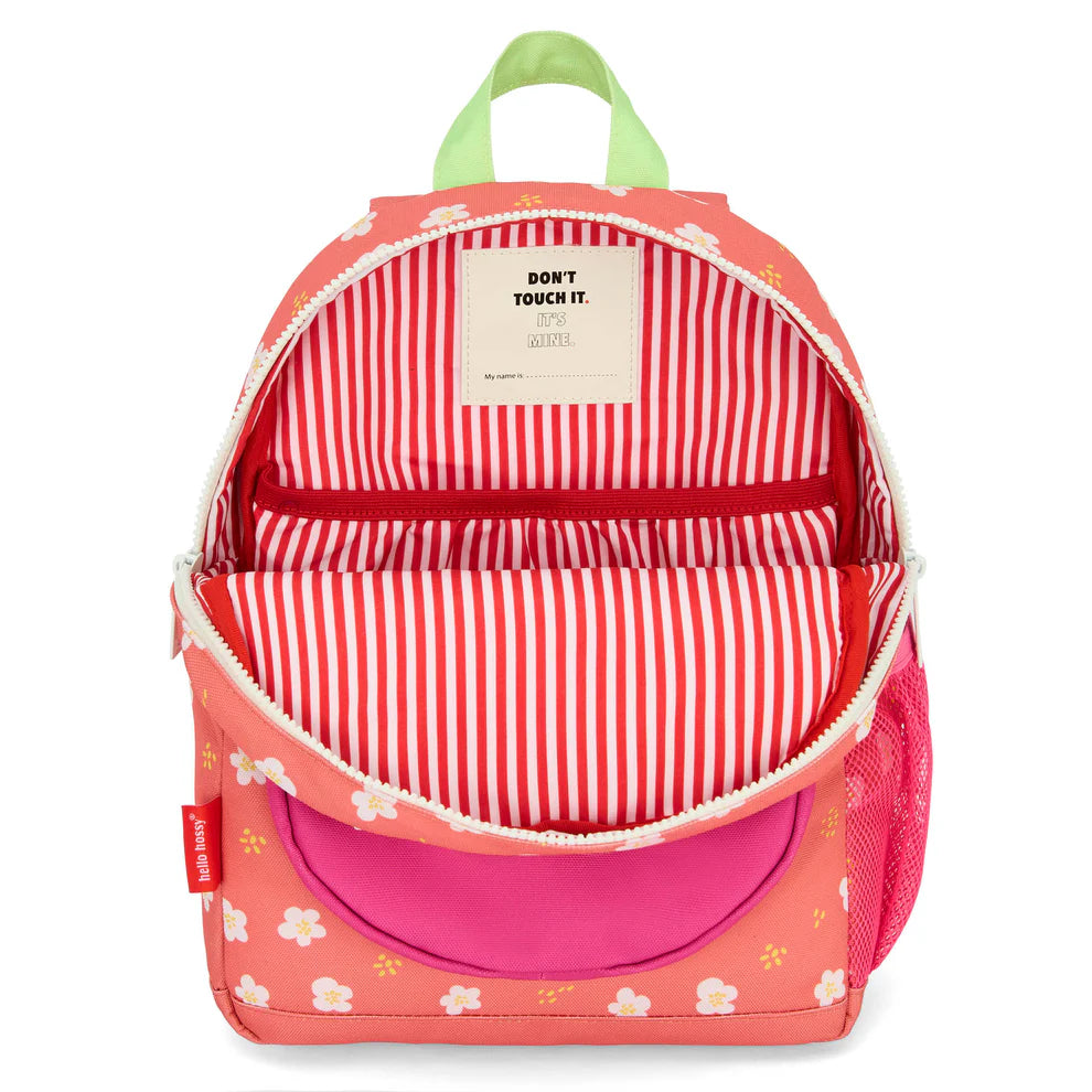 Zaino Bambino Hello Hossy Peachy Bloom – Zaino Asilo e Scuola in Poliestere Riciclato