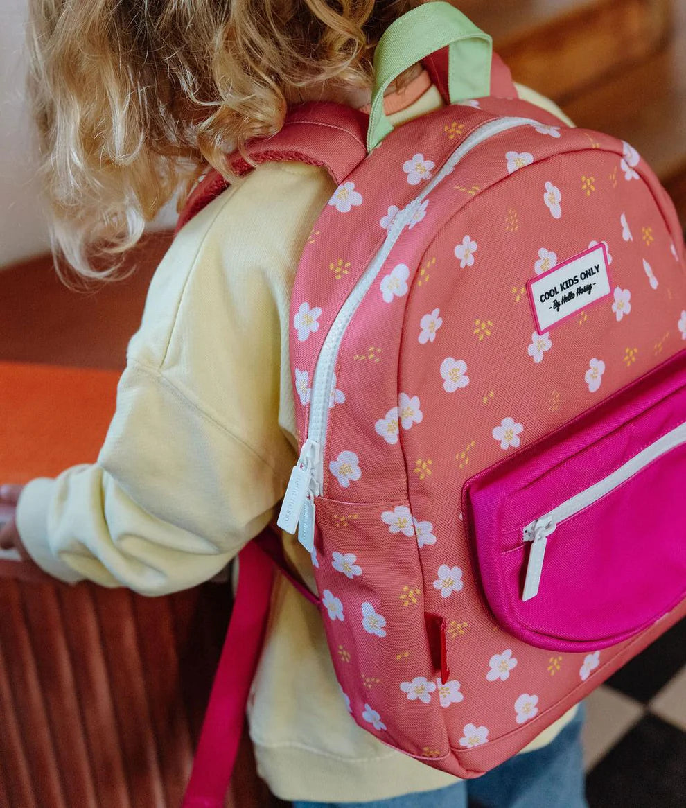 Zaino Bambino Hello Hossy Peachy Bloom – Zaino Asilo e Scuola in Poliestere Riciclato