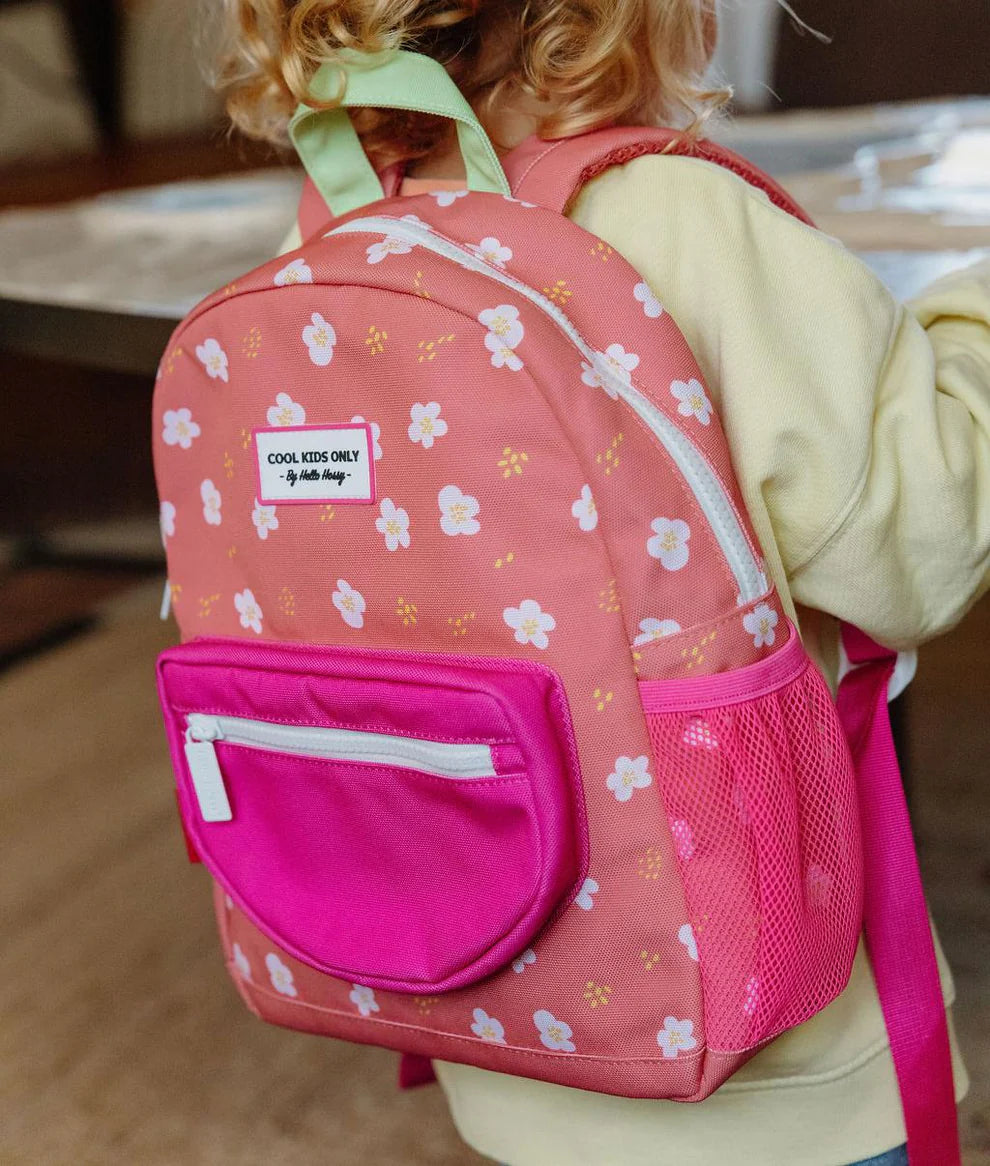 Zaino Bambino Hello Hossy Peachy Bloom – Zaino Asilo e Scuola in Poliestere Riciclato