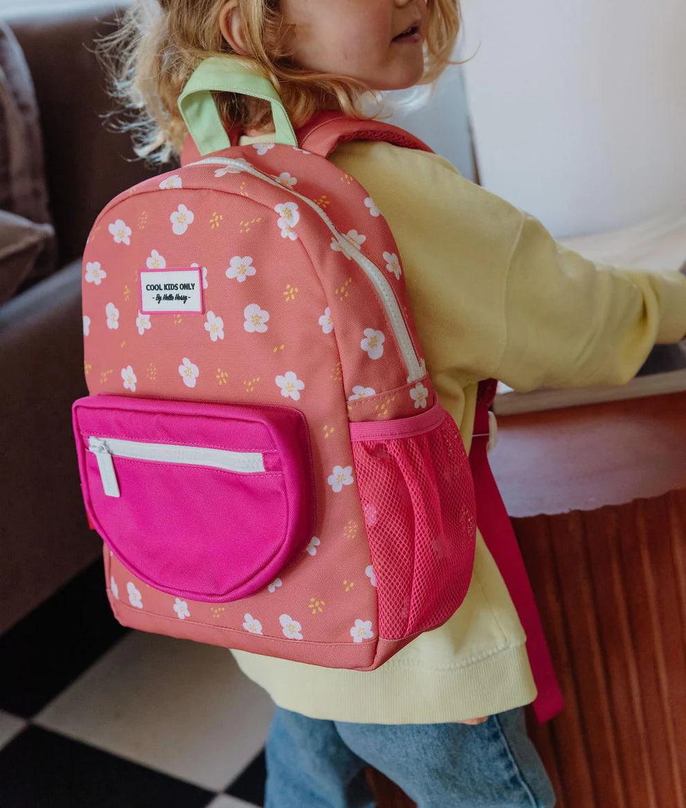 Zaino Bambino Hello Hossy Peachy Bloom – Zaino Asilo e Scuola in Poliestere Riciclato