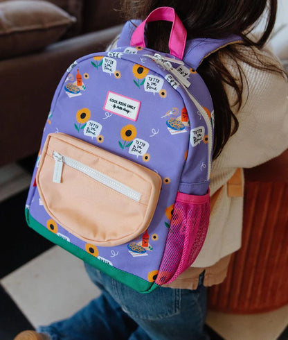 Zaino Bambino Hello Hossy Sunflower – Zaino Asilo e Scuola in Poliestere Riciclato