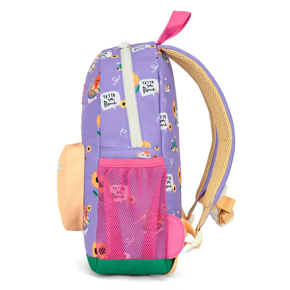 Zaino Bambino Hello Hossy Sunflower – Zaino Asilo e Scuola in Poliestere Riciclato