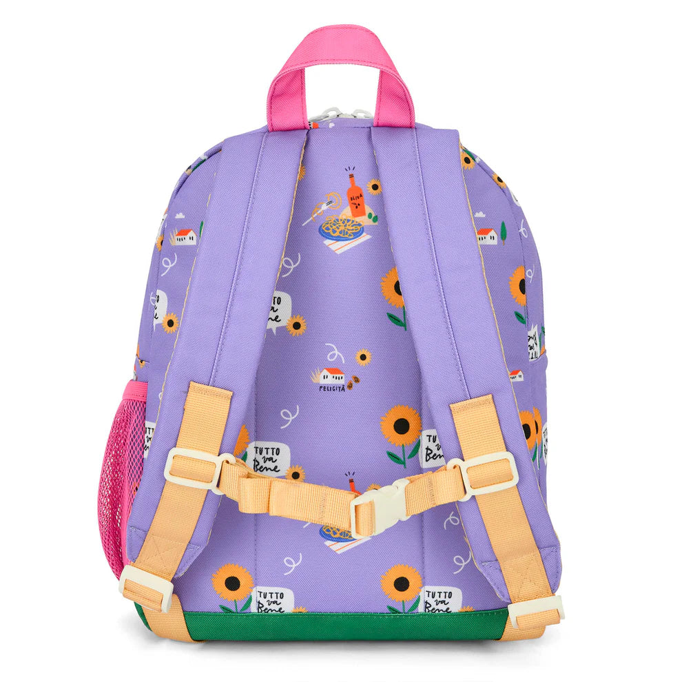 Zaino Bambino Hello Hossy Sunflower – Zaino Asilo e Scuola in Poliestere Riciclato