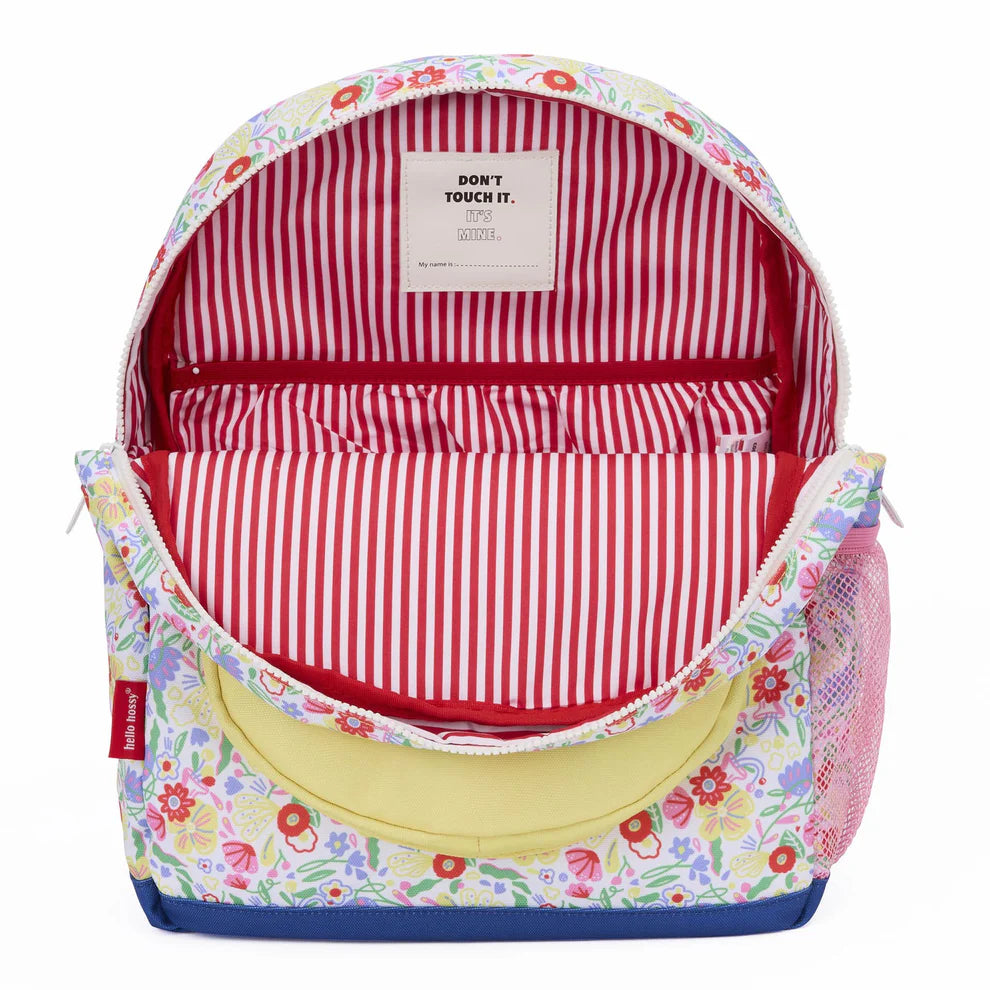 Zaino Bambini Hello Hossy Garden Party – Taglie 2–5 Anni e 6+