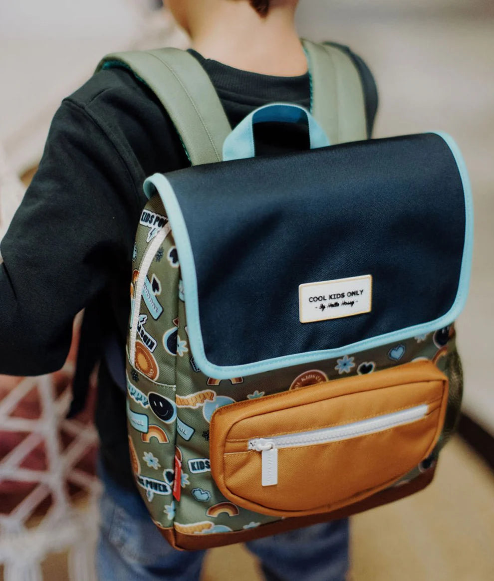 Zaino Hello Hossy Smiley – 2 Misure (2–5 anni e 6+ anni)