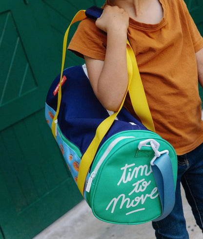 Borsone Sport Bambino Hello Hossy Bball Crew – Borsa Weekend Multicolor