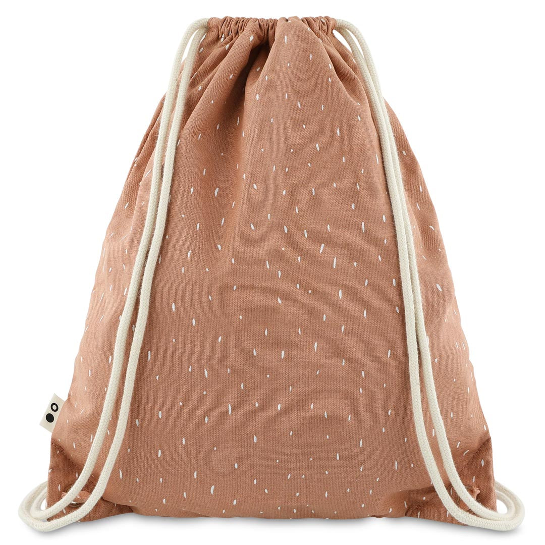 Retro della sacca Trixie Mrs. Cat con spallacci a cordino e tessuto idrorepellente