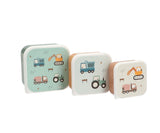 Set di 3 Scatoline Snack Tutete Trucks - Apple Pie