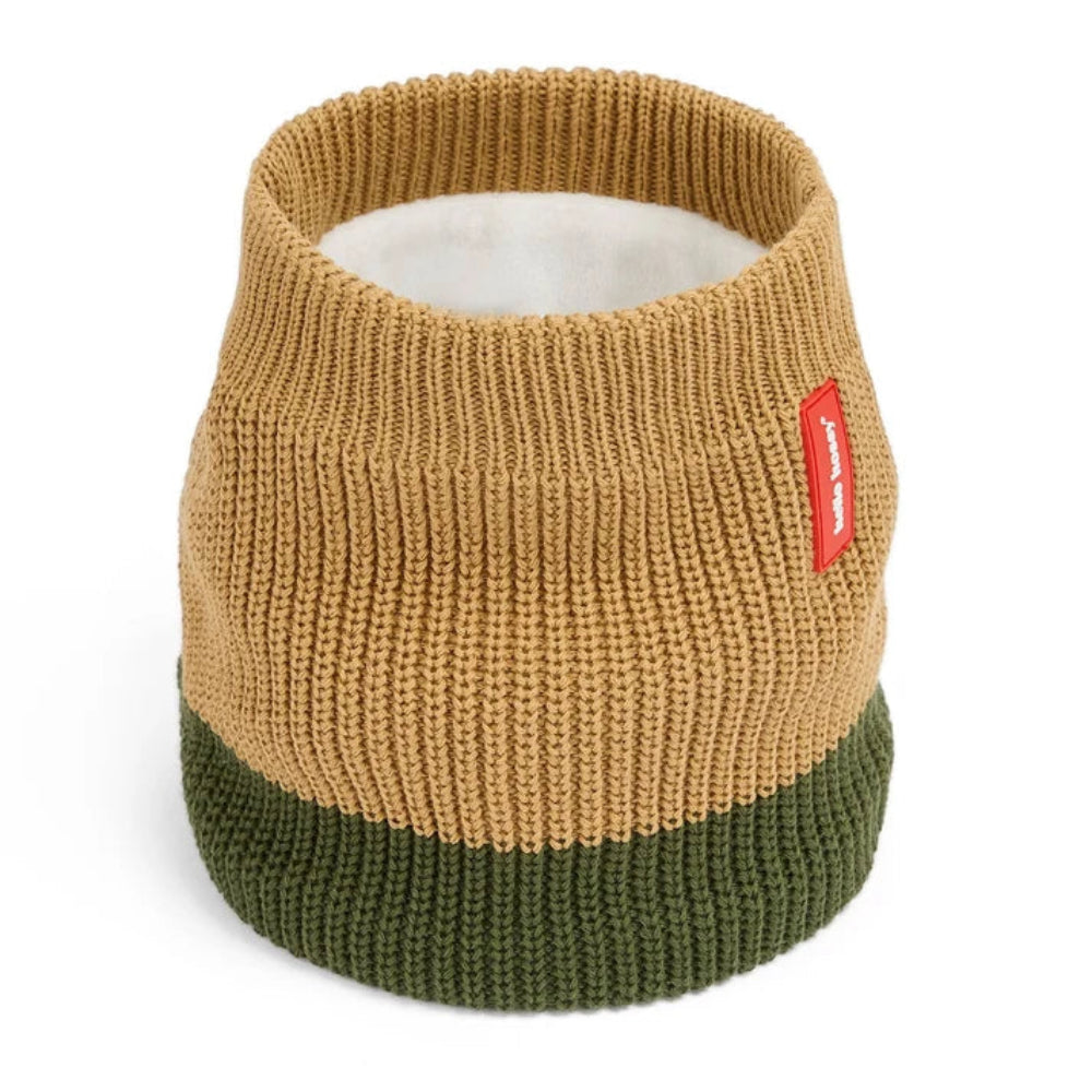 Hello Hossy – Scaldacollo Snood Cocoon Pistachio in Cotone Biologico per Bambini **IN ARRIVO**