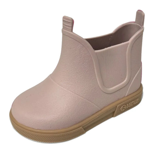 Stivali alla caviglia Baby Beatly Boatilus old pink e beige - Apple Pie