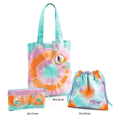 Djeco Kit Crea 3 Accessori Tie-Dye - Apple Pie