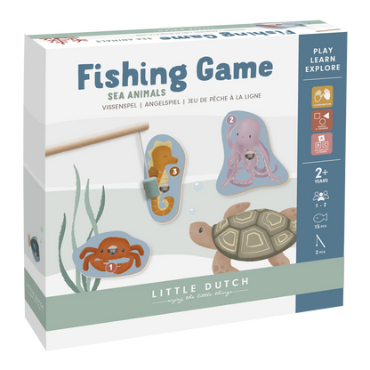 Little Dutch Gioco di Pesca Magnetico - Apple Pie