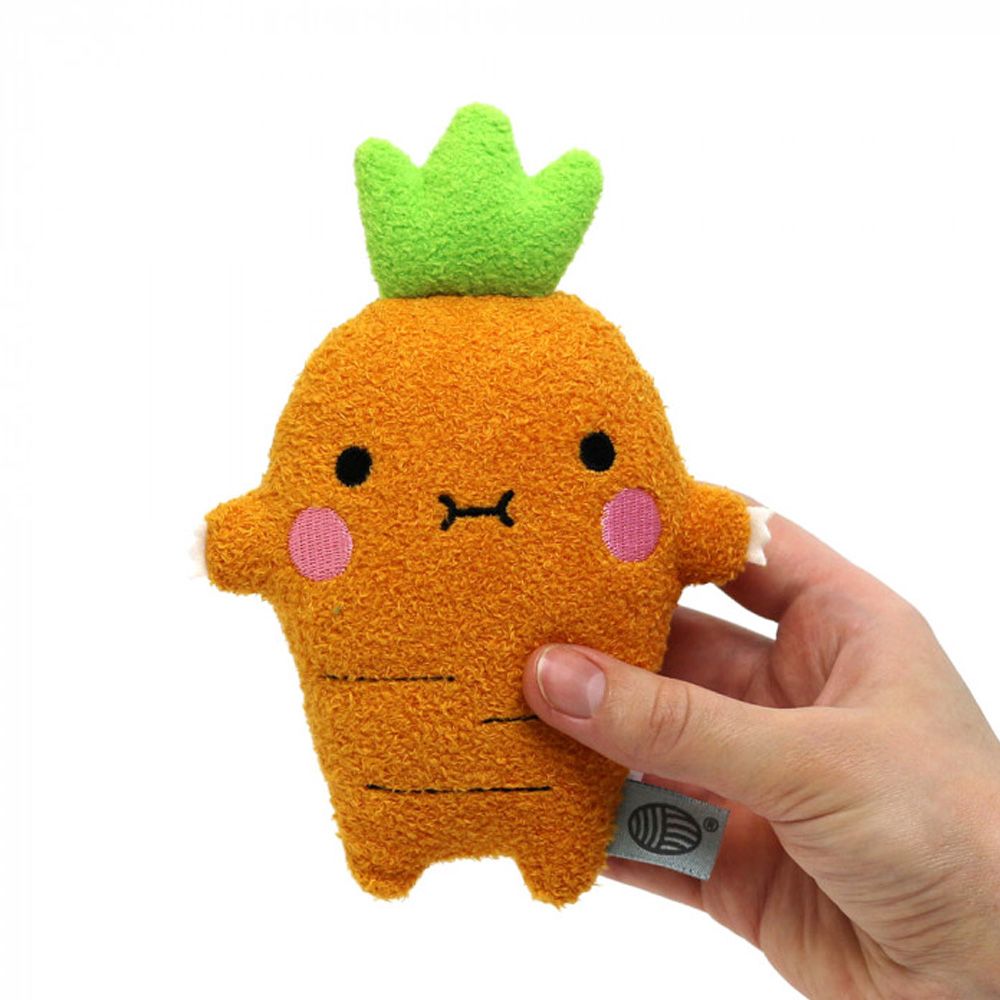 Noodoll Ricecrunch Carrot Mini – Peluche Carota con Velcro