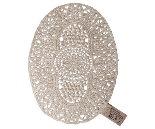 Tappeto in pizzo Maileg in cotone per topolini, accessorio decorativo per Mouse Hole Farmhouse e casa delle bambole Maileg