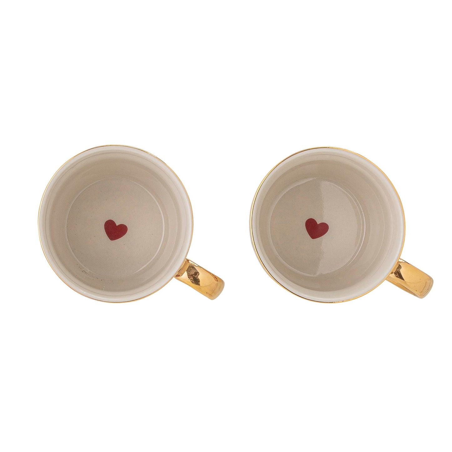 Mug Bloomingville Jolly rossa decorata per Natale
