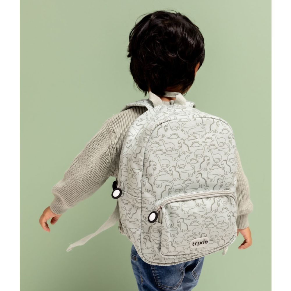 Zainetto Bambini Trixie Daring Dino – Leggero, Impermeabile e in PET Riciclato