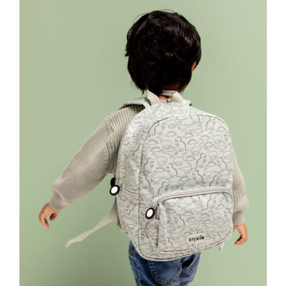 Zainetto Bambini Trixie Daring Dino – Leggero, Impermeabile e in PET Riciclato