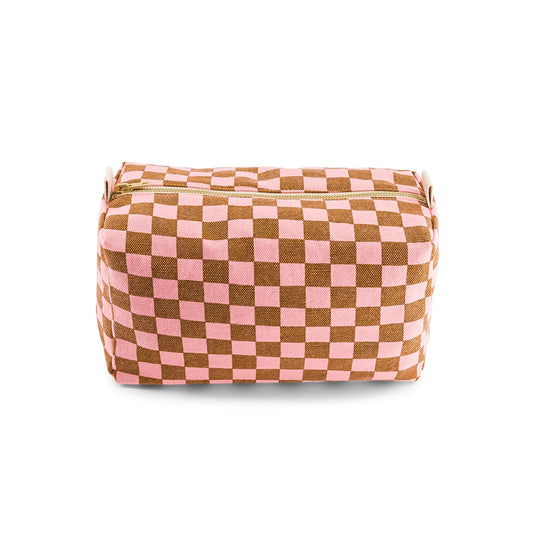 Beauty Case Vic Rose in April - Quadretti Fragola e Caramello - Apple Pie