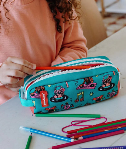 Astuccio Hello Hossy Dino Roar – Astuccio Doppio Scomparto per Scuola e Asilo