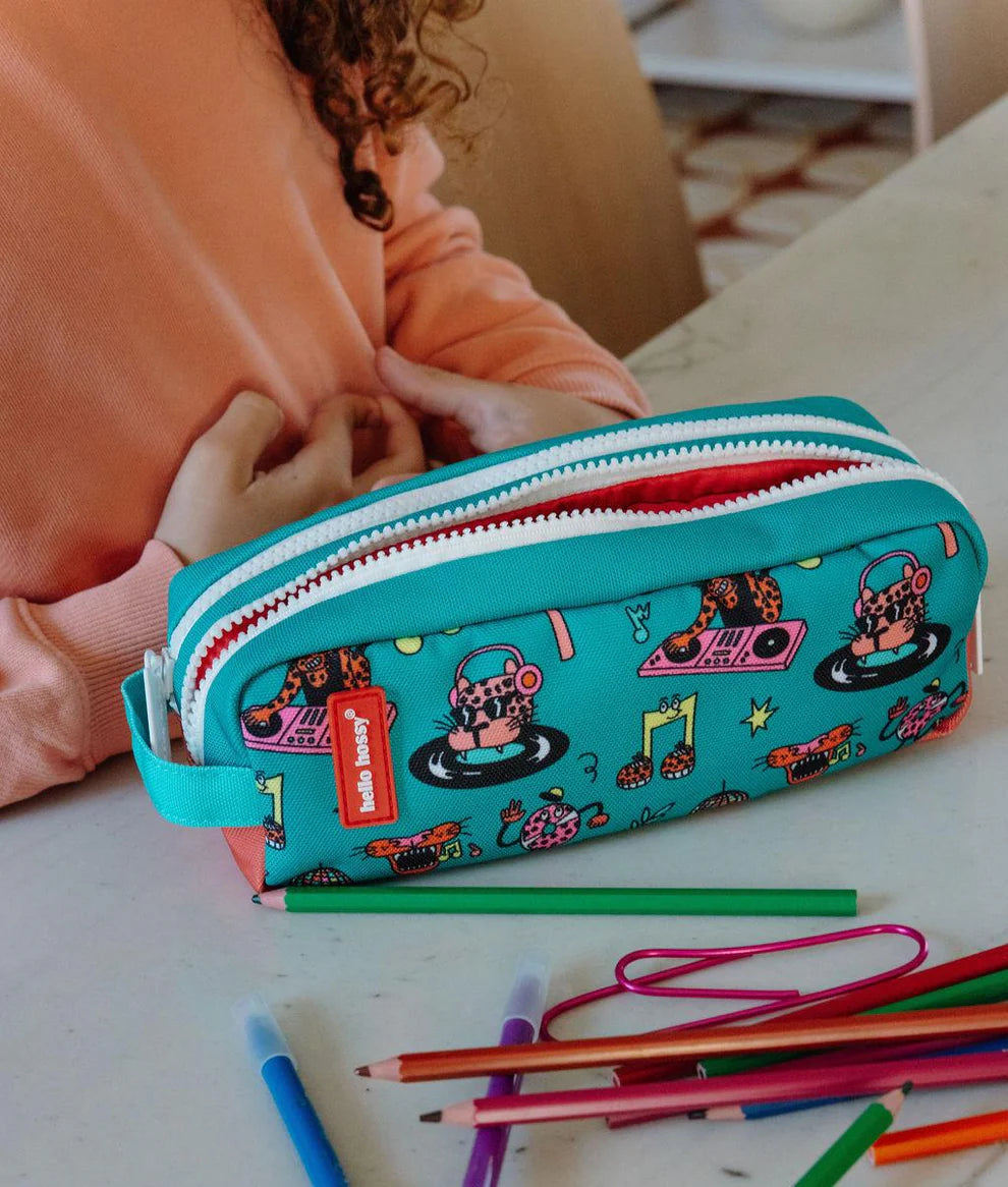 Astuccio Hello Hossy Dino Roar – Astuccio Doppio Scomparto per Scuola e Asilo