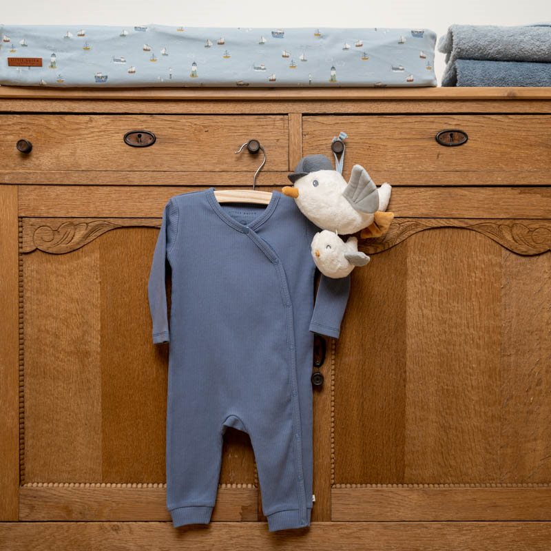 Little Dutch Tutina Kimono a costine - Blu 