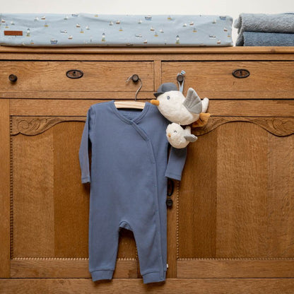 Little Dutch Tutina Kimono a costine - Blu 