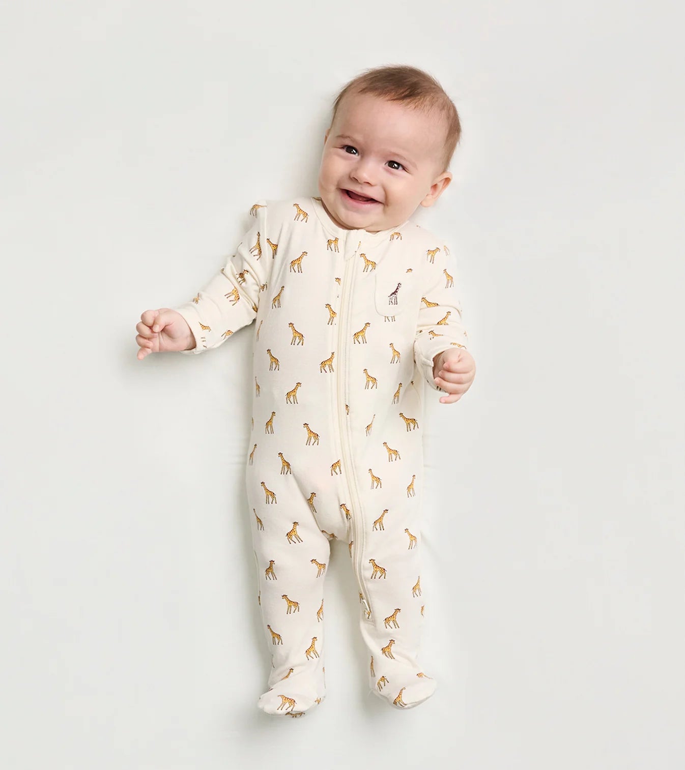 Hatley Tutina con piedini Giraffa - Apple Pie