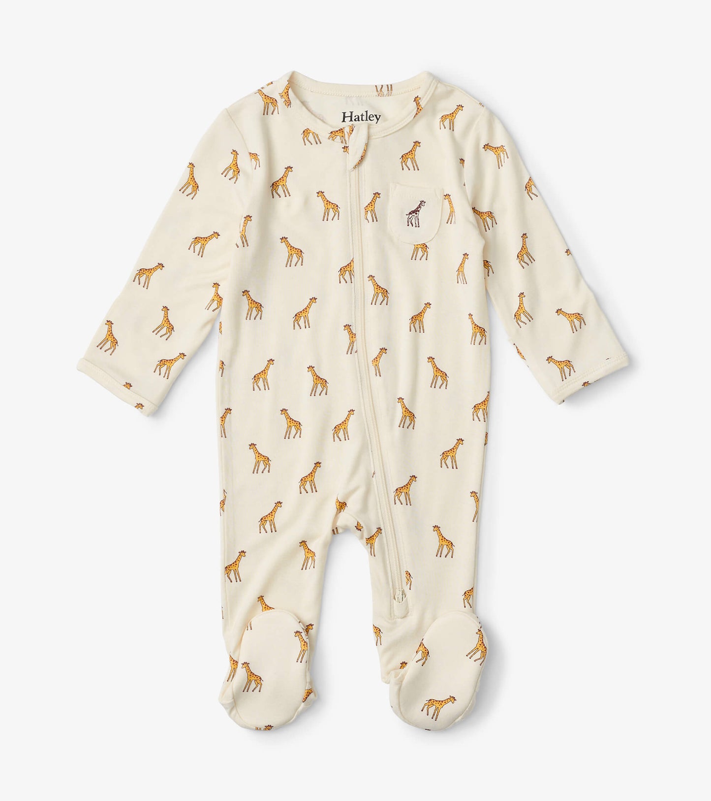 Hatley Tutina con piedini Giraffa - Apple Pie