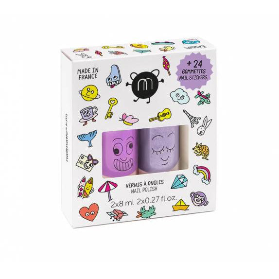 Nailmatic WOW Set – Smalti Lavabili e Adesivi per Unghie Bambini IN ARRIVO