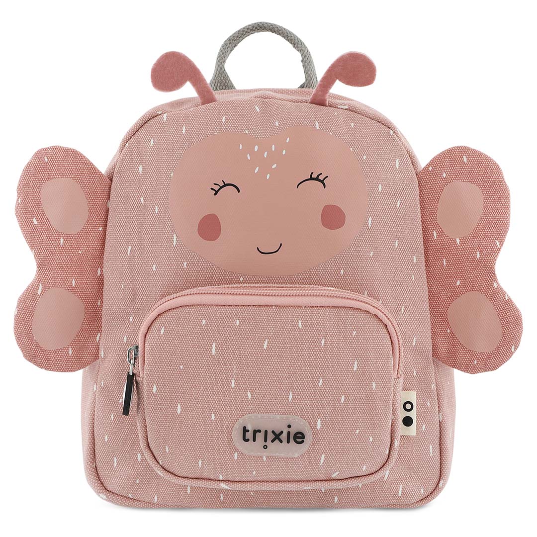 Zainetto Trixie Mrs. Farfalla in cotone idrorepellente con design a farfalla