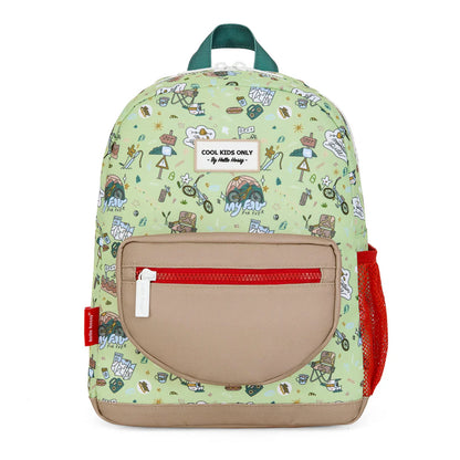Zaino Hello Hossy Mountain Ride per bambini, impermeabile e disponibile in due taglie