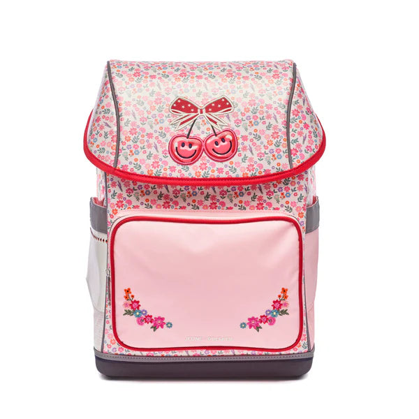 Zaino ergonomico Jeune Premier Ergomaxx Berry Cute con motivo fragole per scuola primaria