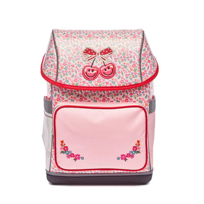 Zaino ergonomico Jeune Premier Ergomaxx Berry Cute con motivo fragole per scuola primaria