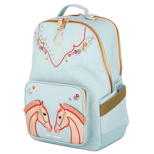 Dettaglio  lato zaino Jeune Premier New Bobbie Cavalerie Florale
