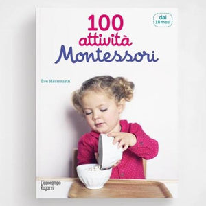 Libro "100 Attività Montessori" - dai 18 mesi - Apple Pie