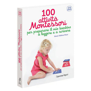 Libro "100 Attività Montessori" - Per preparare il mio bambino a leggere e scrivere - Apple Pie