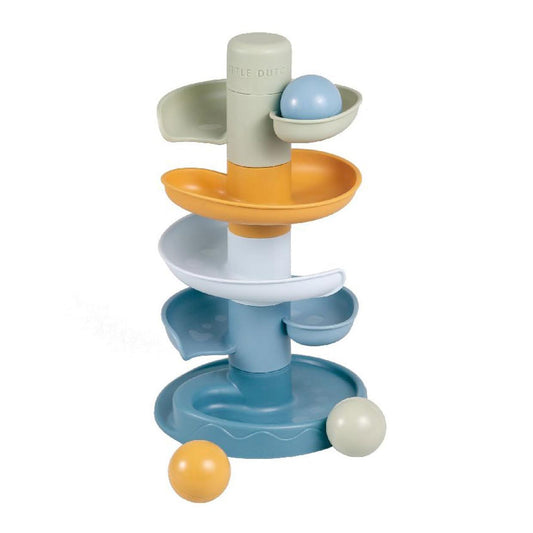 Scivolo a Spirale con pallina - Blu - Apple Pie