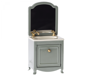 Mobile bagno con specchio - Verde Menta polvere - Apple Pie