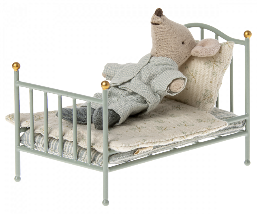 Maileg Letto Vintage per Topolini - Menta - Apple Pie