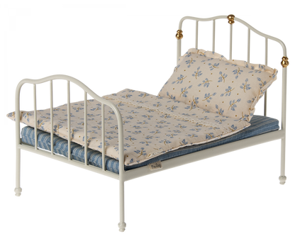 Maileg Letto tessili azzurri - Off White - Apple Pie