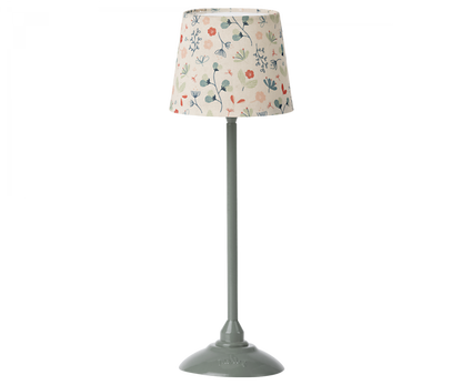 Lampada Maileg in miniatura colore menta con luce spenta, accessorio per giochi creativi