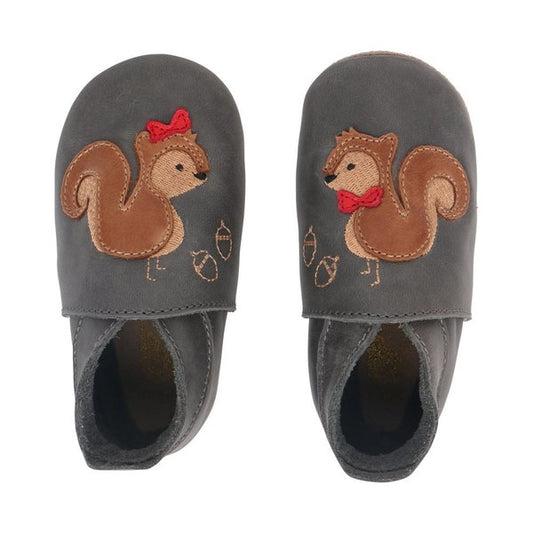Babbucce Soft Sole - Scoiattolo (Medium) - Apple Pie