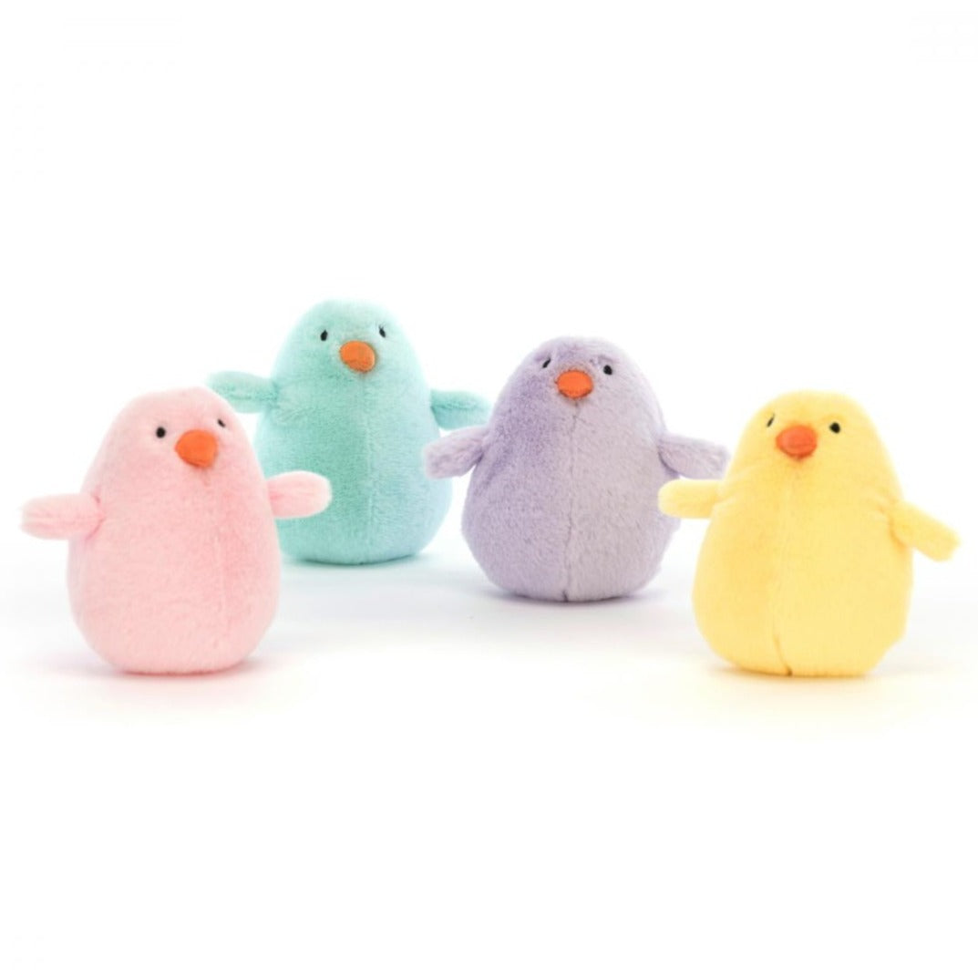 Gadget Pasqua Easter Peeps - Peluche Pulcino Con Portachiavi E Balsamo Labbra
