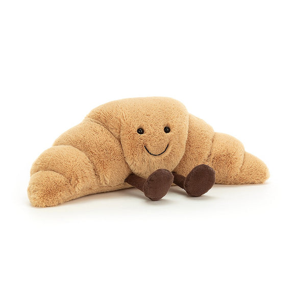 Jellycat Amuseables Peluche Croissant - grande 33 cm - Apple Pie