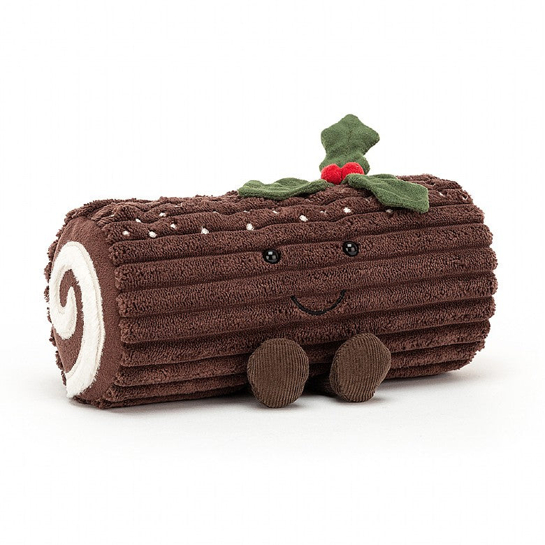 Peluche Yule log - Apple Pie